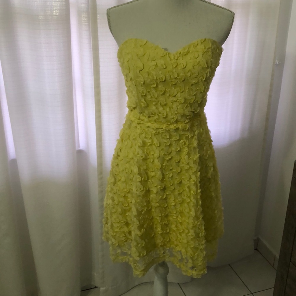 Jun & Ivy- Yellow Dress 